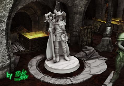Dnd Miniature Human Male Wizard By Fb Artwork Makerworld Download Free