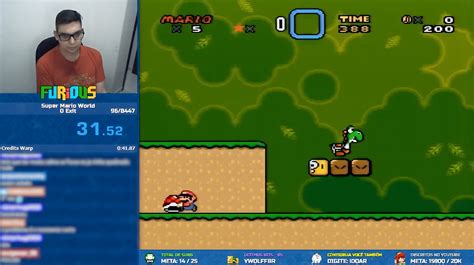 Gamer Sets New Super Mario World 0 Exit Speedrun Record By Completing