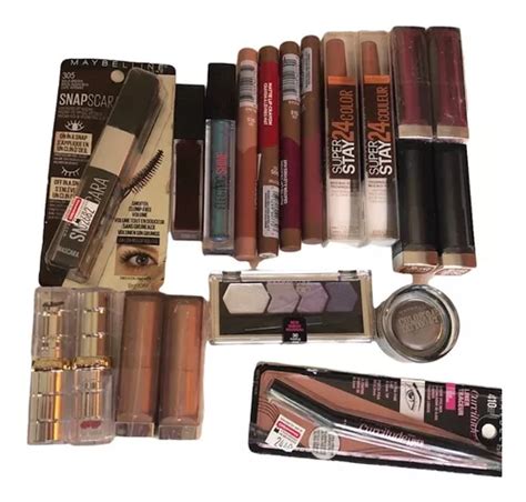 Lote De Cosm Ticos Pzc Loreal Maybelline Maquillaje Env O Gratis