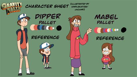 Gravity Falls Character Sheet Fandom