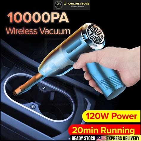 [10000pa] Super Mini Rechargeable Wireless Cordless Car Vacuum Cleaner