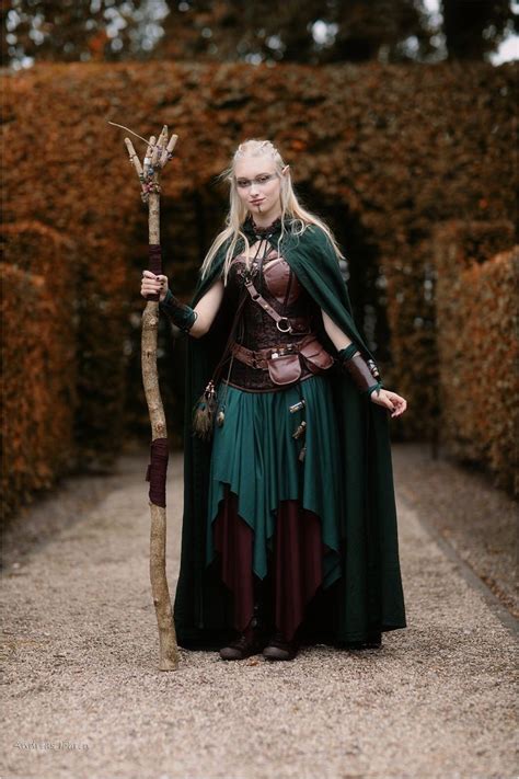 Wood Elf Druid Elfia Fantasy Fair Arcen 2018 Druid Costume Diy Elf