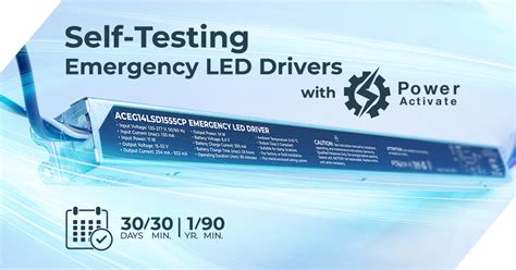 Ace Leds Innovation Lab Unveils Self Testing Emergency Led Drivers