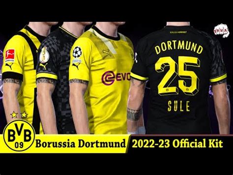 Borussia Dortmund Complete Kit Pes Sider Youtube