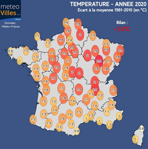 Actualités Météo Bilan Climatique De 2020 Année La Plus Chaude