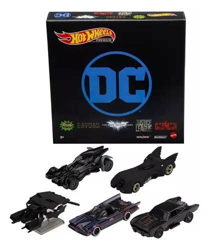 Hot Wheels Premium Dc Batman Set Batmobile Envío gratis