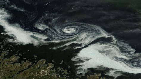 Mini Hurricane Of Sea Ice Spotted Off The Canadian Coast Mashable