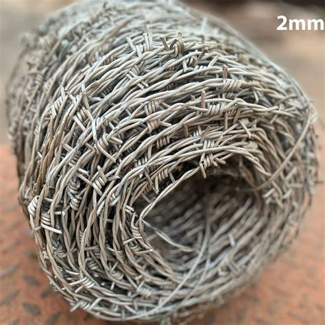 2mm Galvanized Stainless Steel Barbed Wire At Rs 65 Kg Barbed Wire In