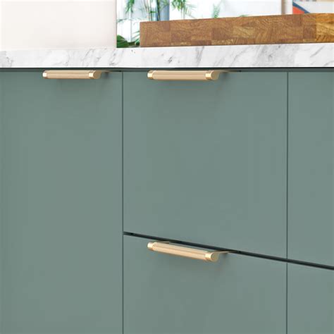Select Round Knurled Cabinet Edge Pull Emtek