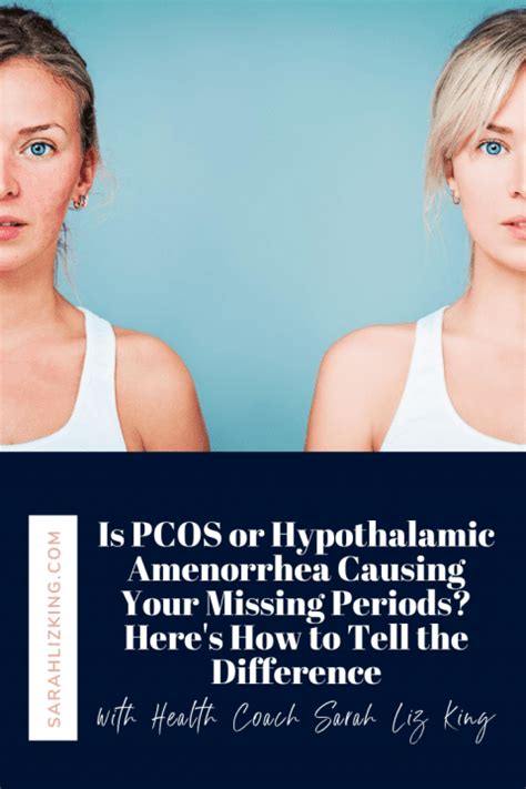 Episode 65 Is Pcos Or Hypothalamic Amenorrhea Causing Your Missing