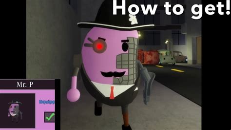 AF How To Get The True Ending Mr P Skin In Roblox Piggy Full Guide