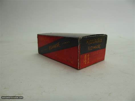 Remington Kleanbore Long Colt Grain Lead Empty Reproduction Box