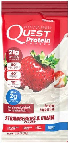 Протеиновые напитки Quest Nutrition Quest Protein 1*28 g strawberries ...
