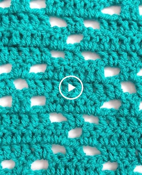 How To Crochet A Diamond Pattern Diamond Lace Crochet Stitch 2 Crochet Tutorial Filet