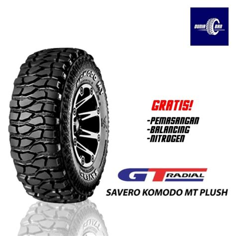 Jual Ban Mobil GT Radial SAVERO KOMODO MT PLUS 31 X 10 50 R15 Jakarta