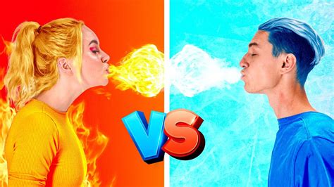 Hype Fire Vs Ice Challenge Testing Hot Vs Cold Challenge Part 2