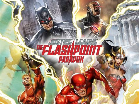 Justice League The Flashpoint Paradox Poster