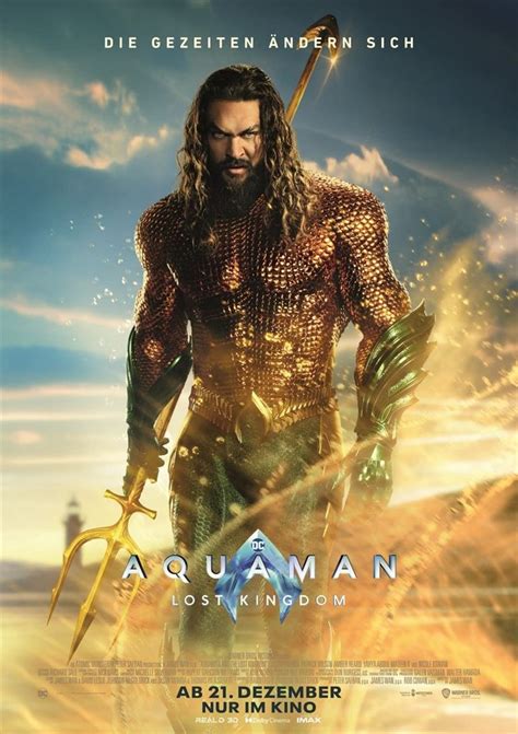 Aquaman And The Lost Kingdom 3 Posters And 1 International Poster