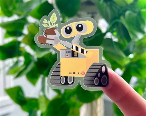 Wall E Sticker Cute Stickers Disney Park Accessories Phone