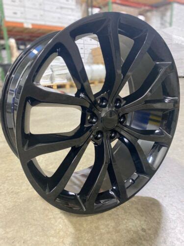 4 New F150 Platinum Wheels 22x95 Oe Replica Wheels Gloss Black Ford F 150 Ebay