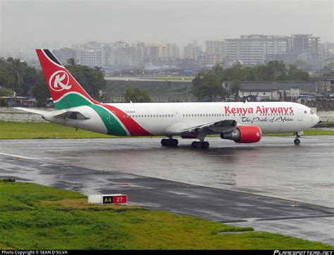 Y Kqx Kenya Airways Boeing Ner Photo By Sean D Silva Id