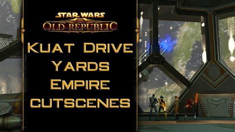 SWTOR Kuat Drive Yards Empire Cutscenes The Ranken Initiatinve