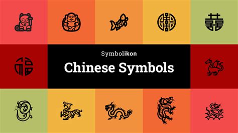 Chinese Symbols Chinese Symbols Vectors