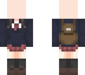 Minecraft Girl Skins School Uniform