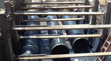 Timber Mounted Hydraulic Shores Trench Shoring Company Shoring