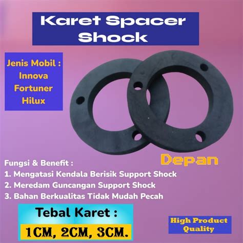 Jual Karet Tatakan Peninggi Support Shock Depan Innova Fortuner Harga