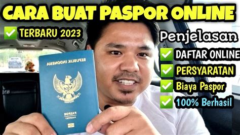 Update Terbaru Cara Buat Paspor Online Terbaru Cara Bikin Paspor