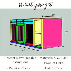 Dog Crate Furniture Plans Dog Kennel Furniture Plans Dog Crate Kennel ...