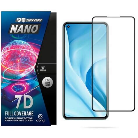 CRONG 7D Nano Flexible Glass do Xiaomi Mi 11 Lite 5G Szkło hybrydowe