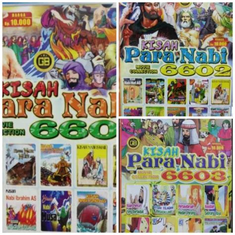 Promo Movie Col Kisah Para Nabi Harga Perpcs Diskon 23 Di Seller Qeira