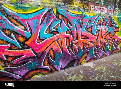 Graffiti in Digbeth, Birmingham, England, UK Stock Photo - Alamy