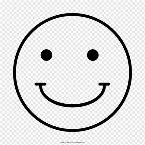 Smiley Line Art Drawing Coloring Book Smiley White Face Head Png