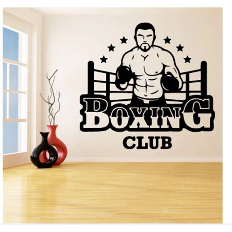 Boxing Club Yaz S Spor Salonu Duvar Sticker