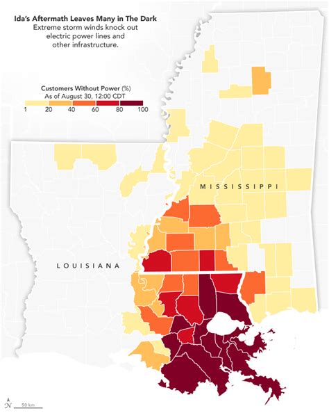 Hurricane Ida Batters Louisiana