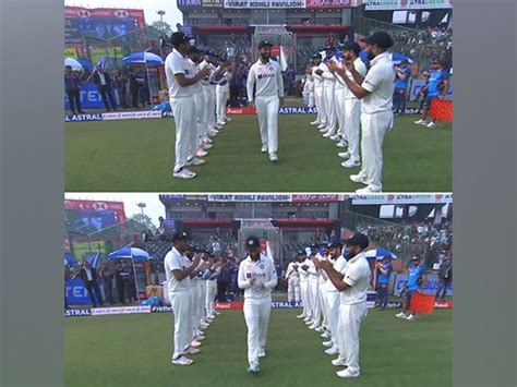 Pujara receives Guard of Honour on his 100th Test match - TheDailyGuardian