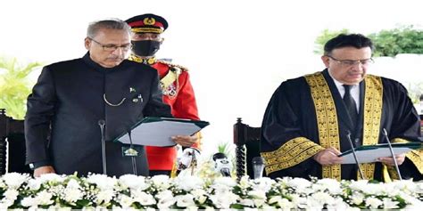 Justice Umar Ata Bandial Takes Oath As Cjp