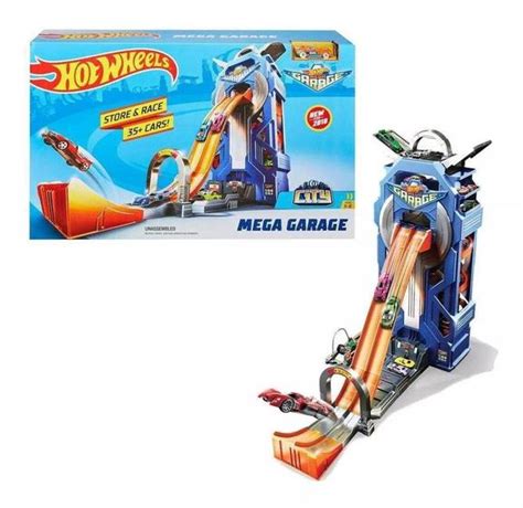 Hot Wheels Pista City Mega Garagem Girat Ria Mattel Pistas Magazine Luiza