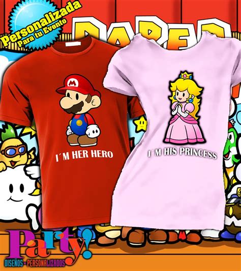 Playeras Personalizadas Mario Bros Mario Bros Mario Bros 58 OFF