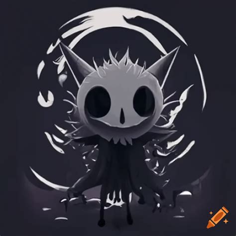 Hollow Knight Style Drawing Of Gengar On Craiyon