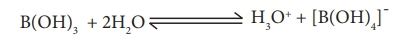 Boric Acid Preparation Properties Structure Uses