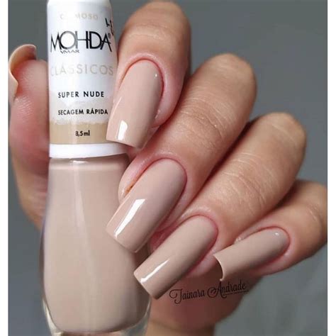 Esmalte Mohda Super Nude Shopee Brasil