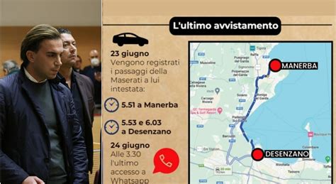 Giacomo Bozzoli Fuggito In Spagna La Registrazione In Un Albergo Con