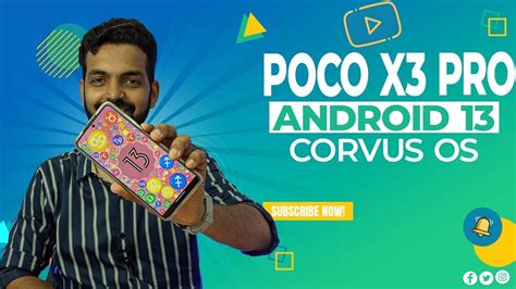 Poco X3 Pro Best Gaming Rom Corvus Os Android 13 Is Here Time For