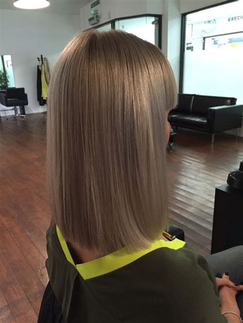 Ice Ash Blonde Bob Hairstyles Long Hair Styles Hair Styles