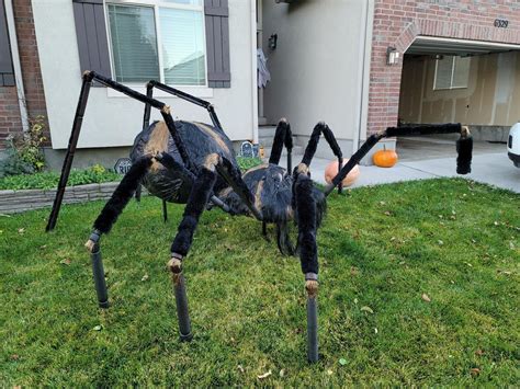 Giant Realistic Halloween Spider Decoration 7 Steps With Pictures