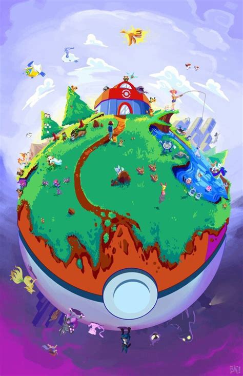 Pok Mon World Pokemon Pokemon Art Pokemon Pictures